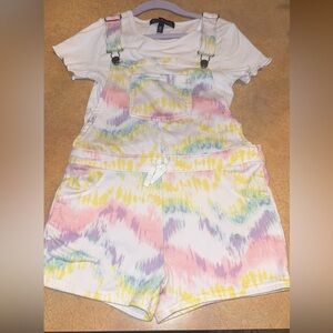 Derek Heart Tie-Dye Kids One Piece